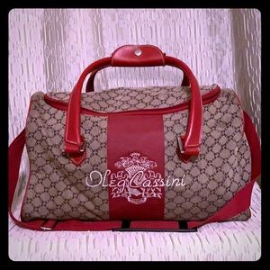 Vintage Oleg Cassini Overnight Bag